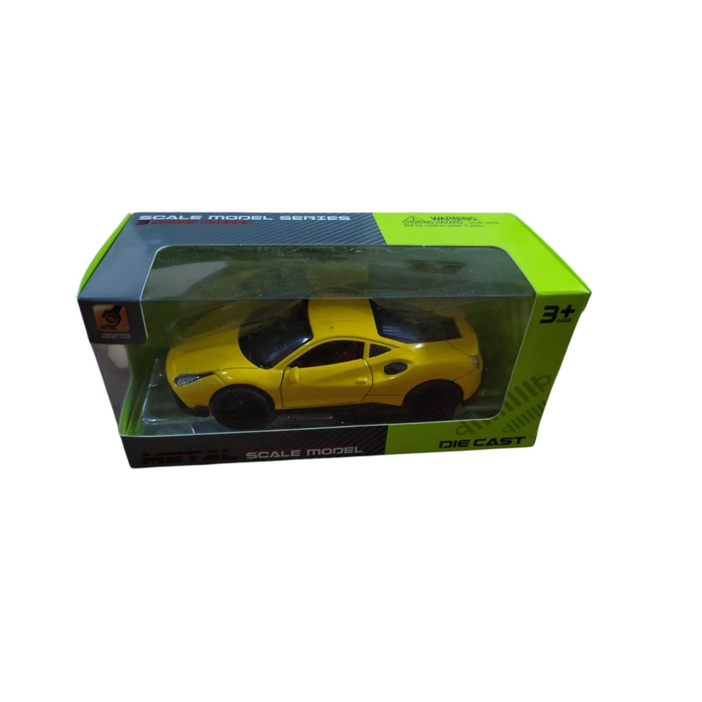 Dark Slate Gray Die Cast Porsche Yellow 12cm HALSON ENTERPRISE yellowc6-Photoroom.jpg Vehicles and Remote Control Toys
