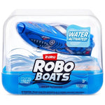 Dark Cyan Robo Alive Robo Boats 71117 by ZURU Toyzoona zuru-robo-alive-robotic-boat-series-1-swimming-boats-blue.jpg Action Figures and Play Sets