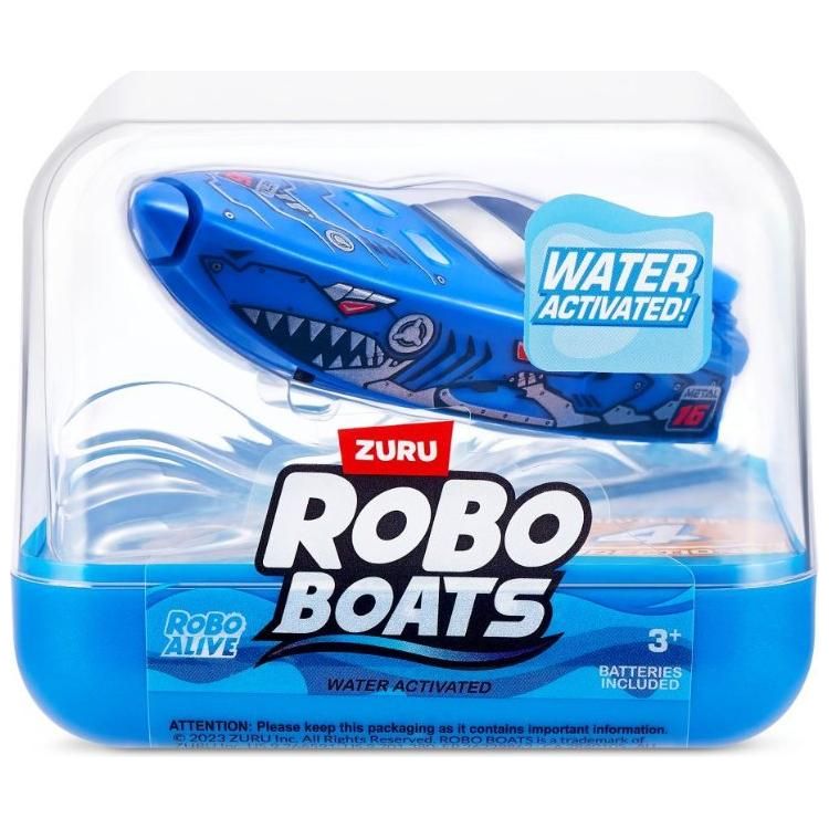 Dark Cyan Robo Alive Robo Boats 71117 by ZURU Toyzoona zuru-robo-alive-robotic-boat-series-1-swimming-boats-blue.jpg Action Figures and Play Sets