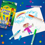 Dark Slate Blue 16 Colour Non Toxic Markers Toyzoona 16-colour-non-toxic-markers-toyzoona.jpg Stationary, Arts and Crafts