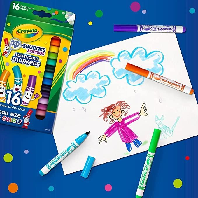 Dark Slate Blue 16 Colour Non Toxic Markers Toyzoona 16-colour-non-toxic-markers-toyzoona.jpg Stationary, Arts and Crafts