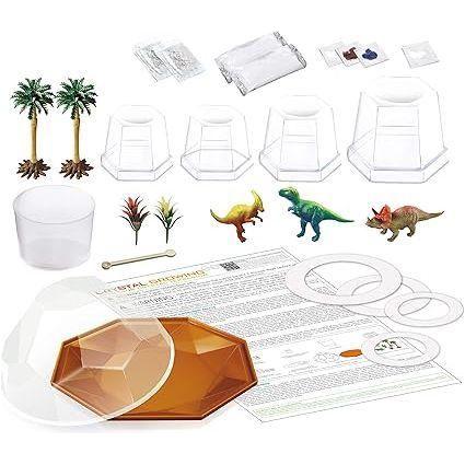Beige 4M STEM Dinosaur Crystal Terrarium 03926 Toyzoona 4m-dinosaur-crystal-terrarium-03926-toyzoona-2.jpg Educational