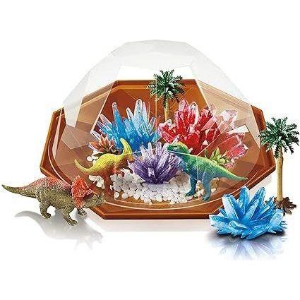 Light Gray 4M STEM Dinosaur Crystal Terrarium 03926 Toyzoona 4m-dinosaur-crystal-terrarium-03926-toyzoona-3.jpg Educational