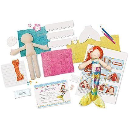 Antique White 4M Doll Making Kit Mermaid 02733 – Sew Your Sea Star Toyzoona 4m-doll-making-kit-mermaid-02733-toyzoona-2.jpg Educational