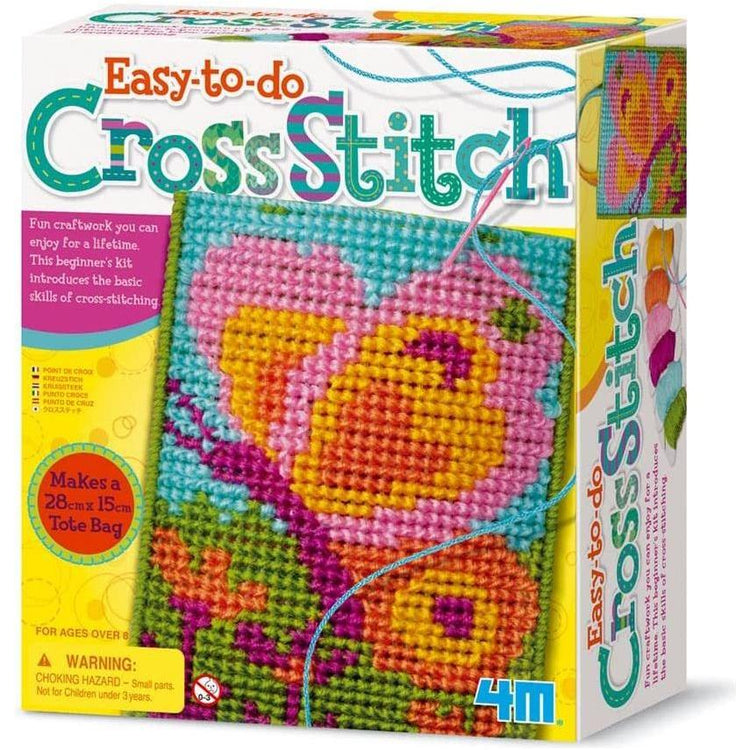 Light Gray 4M Easy To Do Cross Stitch 2749 – Thread the Basics Toyzoona 4m-easy-to-do-cross-stitch-2749-toyzoona-1.jpg Educational