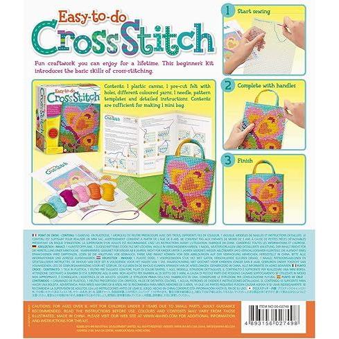 Light Gray 4M Easy To Do Cross Stitch 2749 – Thread the Basics Toyzoona 4m-easy-to-do-cross-stitch-2749-toyzoona-4.jpg Educational