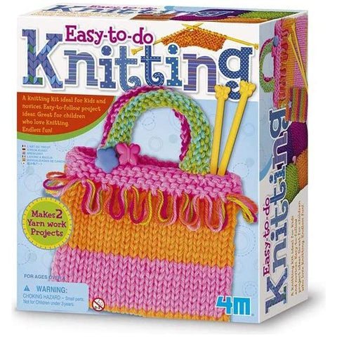 Light Gray Yarn Fun with 4M Easy To Do Knitting Kit 02753 Toyzoona 4m-easy-to-do-knitting-02753-toyzoona-1.jpg Educational