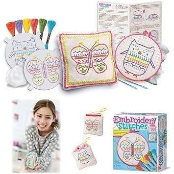 Light Gray Stitch Your Way In with 4M Embroidery Stitches 02763 Toyzoona 4m-embroidery-stitches-02763-toyzoona-5.jpg Educational