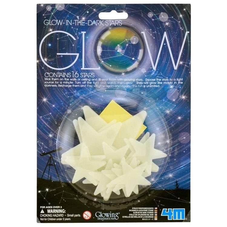 Dark Slate Blue Bedtime Glows with 4M Star Wall Stickers 05210 Toyzoona 4m-glow-star-05210-toyzoona-1.jpg Educational