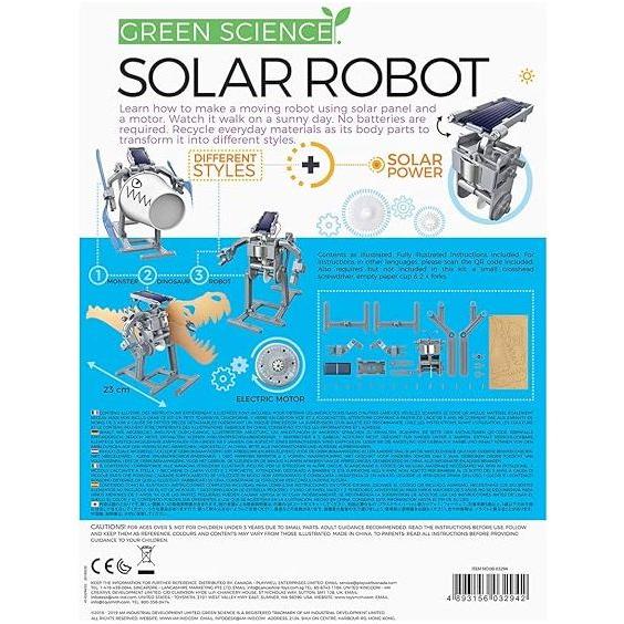 White Smoke 4M Green Science Solar Robot Toyzoona 4m-green-science-solar-robot-toyzoona-5.jpg Educational