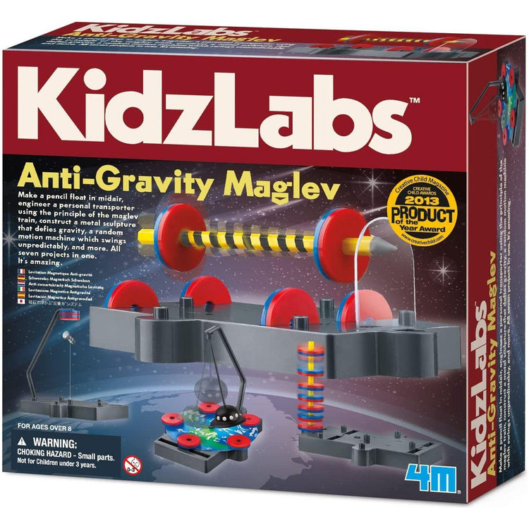 Dim Gray 4M Kidz Labs Anti Gravity Maglev Toyzoona 4m-kidz-labs-anti-gravity-maglev-toyzoona-1.jpg Educational