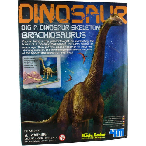Dark Slate Gray 4M Kidz Labs Dig A Brachiosaurus Toyzoona 4m-kidz-labs-dig-a-brachiosaurus-toyzoona-1.jpg Educational