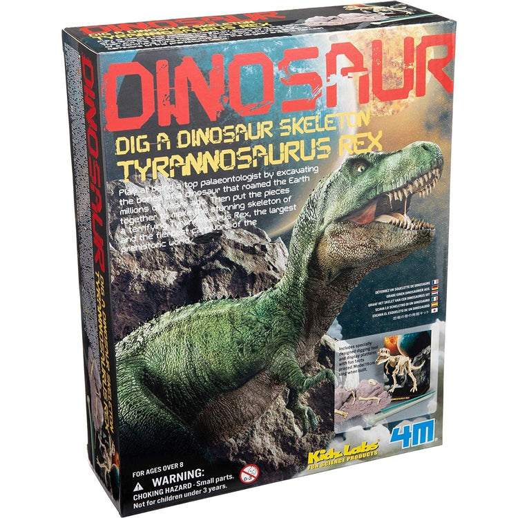 Dark Slate Gray 4M Kidz Labs Dig A T Rex Skeleton Toyzoona 4m-kidz-labs-dig-a-t-rex-skeleton-toyzoona-1.jpg Educational