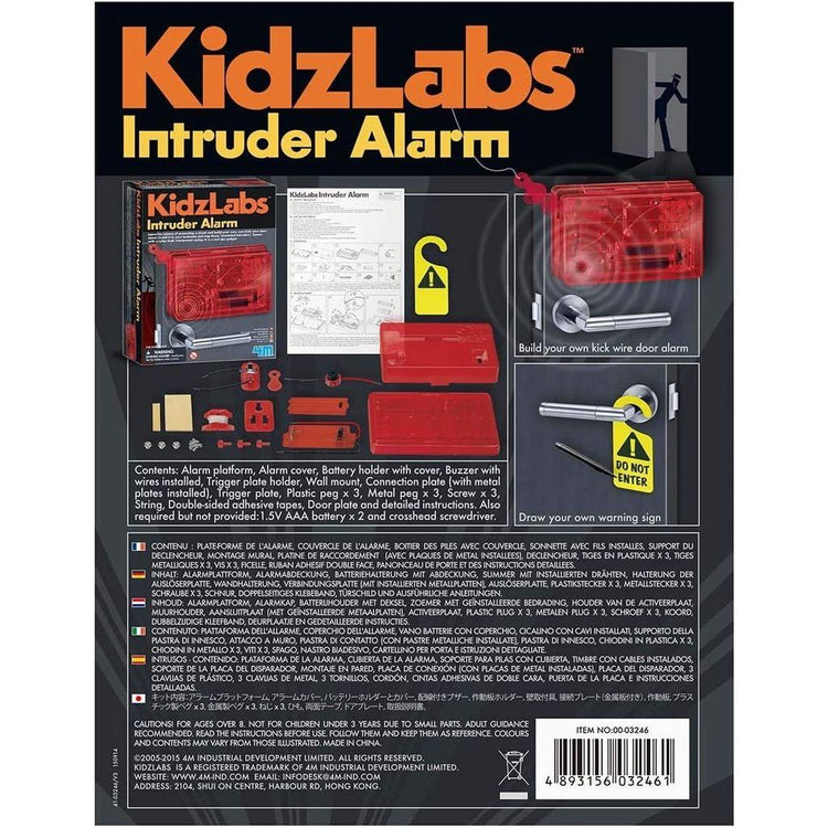 Rosy Brown 4M Kidz Labs Intruder Alarm Toyzoona 4m-kidz-labs-intruder-alarm-toyzoona-5.jpg Educational