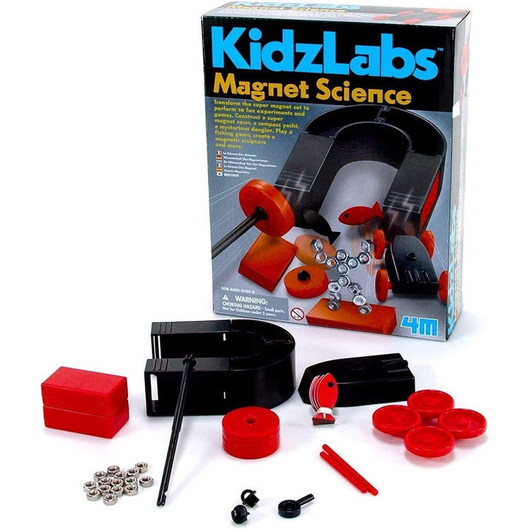 Tan 4M Kidz Labs Magnet Science 3291 Toyzoona 4m-kidz-labs-magnet-science-3291-toyzoona-1.jpg Educational