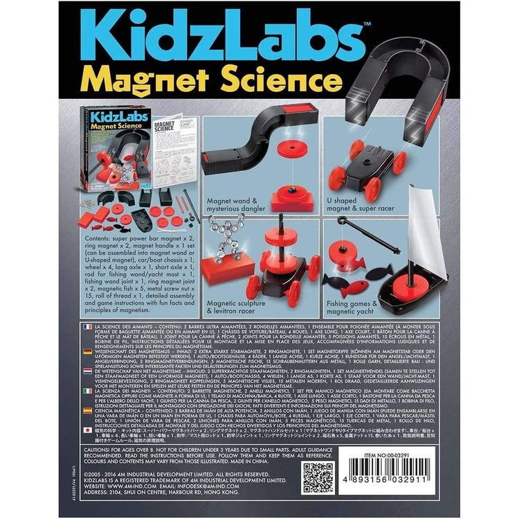 Dark Slate Gray 4M Kidz Labs Magnet Science 3291 Toyzoona 4m-kidz-labs-magnet-science-3291-toyzoona-3.jpg Educational