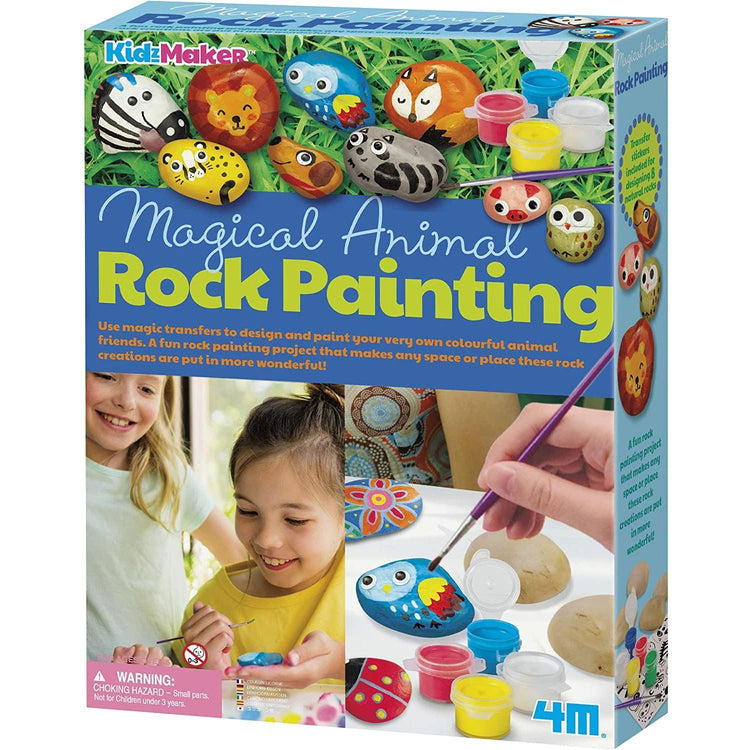 Gray Craft Pet Magic with 4M Animal Rock Painting Set Toyzoona 4m-magical-animal-rock-painting-toyzoona-1.jpg Educational