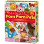 Tan 4M Make Your Own Pom Pom Pets 04760 – Fluff Up the Fun Toyzoona 4m-make-your-own-pom-pom-pets-04760-toyzoona-1.jpg Educational