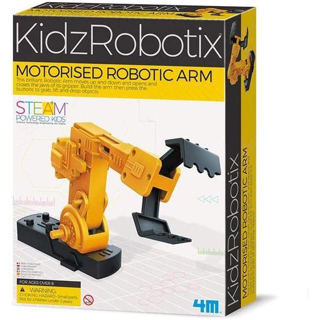 Beige 4M Motorised Robotic Arm 03413 – Power in Your Hands Toyzoona 4m-motorised-robotic-arm-03413-toyzoona-1.jpg Educational
