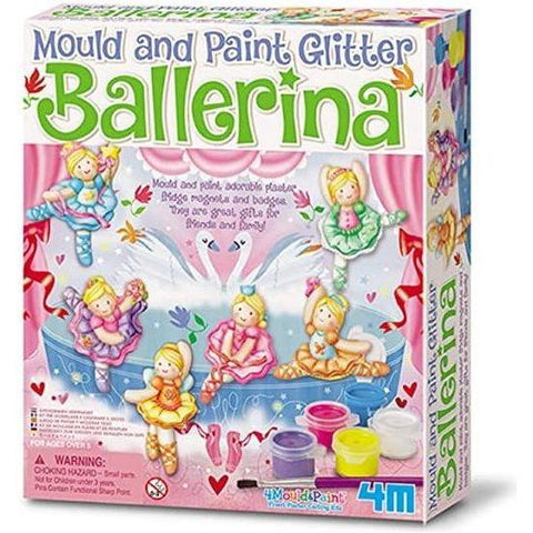 Light Gray Twirl and Shine with 4M Ballerina Kit 3527 Toyzoona 4m-mould-paint-glitter-ballerina-3527-toyzoona-1.jpg Educational