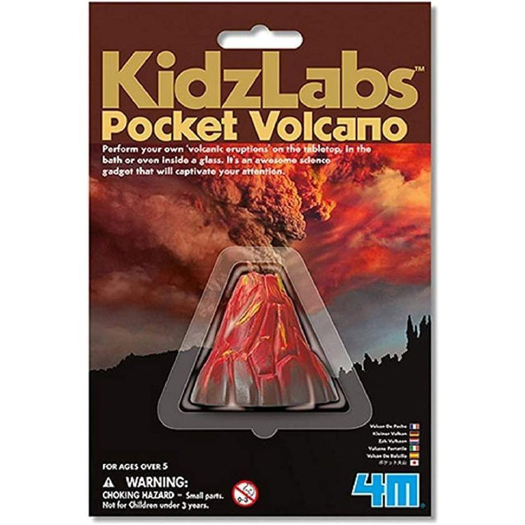 Saddle Brown Big Blast Fun with 4M Pocket Volcano Kit 03218 Toyzoona 4m-pocket-volcano-03218-toyzoona-1.jpg Educational