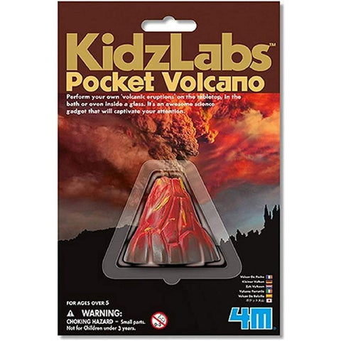 Saddle Brown Big Blast Fun with 4M Pocket Volcano Kit 03218 Toyzoona 4m-pocket-volcano-03218-toyzoona-1.jpg Educational