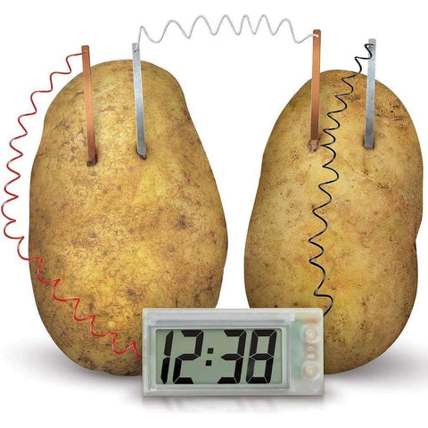 Beige 4M Potato Clock 3275 – Power from the Pantry Toyzoona 4m-potato-clock-3275-toyzoona-1.jpg Educational