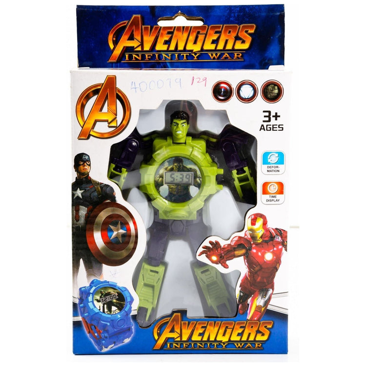 Midnight Blue Avenger Watch Transformer A 26 857 5 with Action Twist Toyzoona avenger-watch-transformer-a-26-857-5-toyzoona.jpg Costume, Dress Up and Apparel