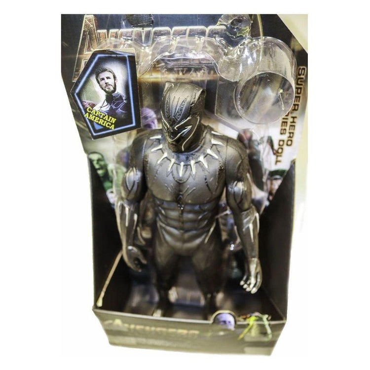 Dark Slate Gray Avengers Black Panther 33338B - Wakanda's Protector Figure Toyzoona avengers-black-panther-33338b-toyzoona-3.jpg Action Toys
