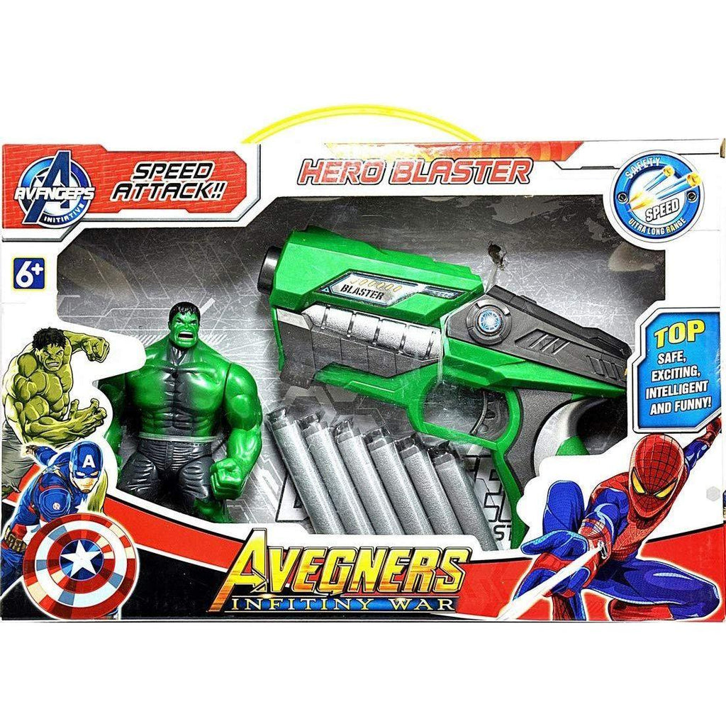 Shop Avengers Hulk SB273 Gun Blaster for Boys Who Love Heroes