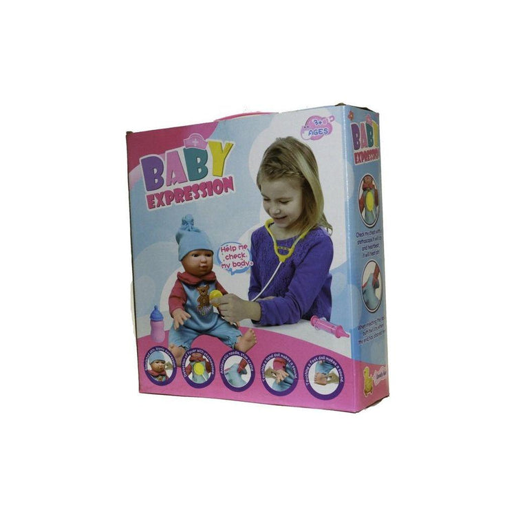 Light Slate Gray Baby Expression Doll for Imaginative and Emotional Roleplay Toyzoona baby-expression-toyzoona-2.jpg Dolls and Playsets