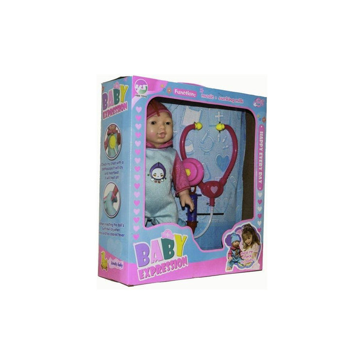 Light Slate Gray Baby Expression Doll for Imaginative and Emotional Roleplay Toyzoona baby-expression-toyzoona-3.jpg Dolls and Playsets