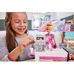 Gray Barbie Coffee Shop GMW03 - Playful Café Set for Children TOYZOONA LIMITED barbie-coffee-shop-gmw03-toyzoona-2.jpg Dolls and Playsets