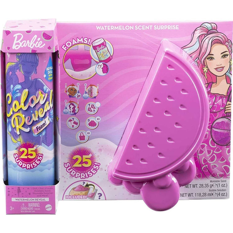 Orchid Barbie Colour Reveal Foam GTR91 - Bubbly Surprise Doll for Kids TOYZOONA LIMITED barbie-colour-reveal-foam-gtr91-toyzoona-1.jpg Dolls and Playsets