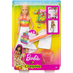 Light Gray Barbie Crayola GBK18 - Color and Style Art Toy for Kids TOYZOONA LIMITED barbie-crayola-gbk18-toyzoona-1.jpg Dolls and Playsets