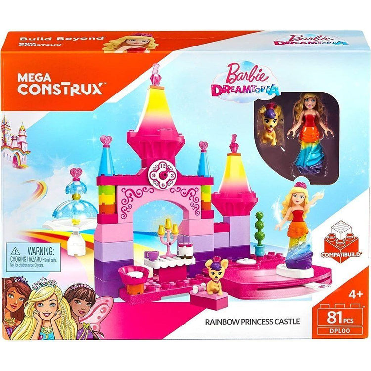 Firebrick Barbie Dreamtopia Mega Construx FFW89 - Build and Dream Toy Toyzoona barbie-dreamtopia-mega-construx-ffw89-toyzoona-4.jpg Dolls and Playsets