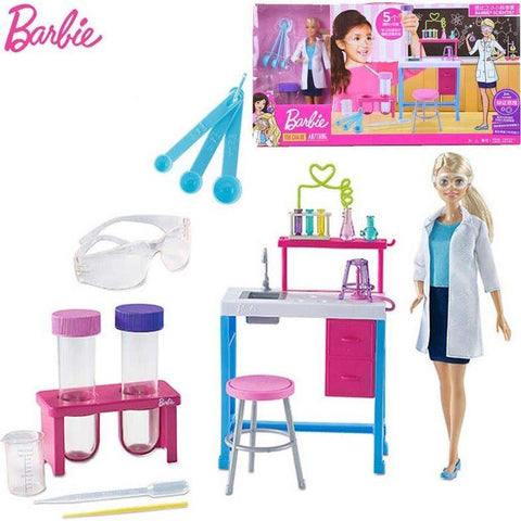 Light Gray Barbie Little Scientist GBF78 - STEM Doll Toy for Girls Toyzoona barbie-little-scientist-gbf78-toyzoona-1.jpg Dolls and Playsets