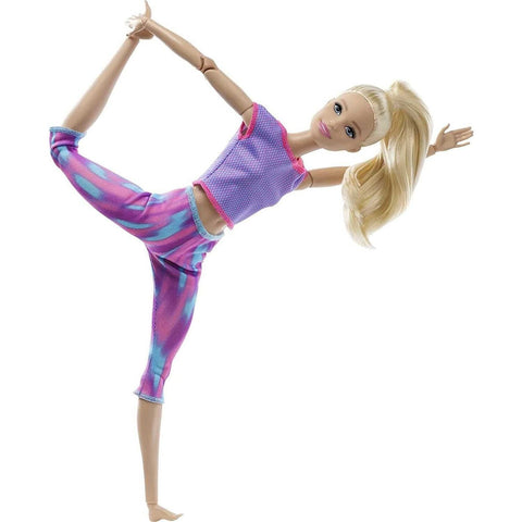 Rosy Brown Barbie Made to Move FTG80 - Fully Articulated Doll for Girls Toyzoona barbie-made-to-move-ftg80-toyzoona-1.jpg Dolls and Playsets
