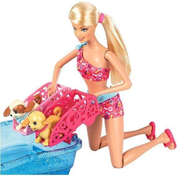 Dark Salmon Barbie Swim N Race Pups X8404 - Play Companion for Kids TOYZOONA LIMITED barbie-swim-n-race-pups-x8404-toyzoona-3.jpg Dolls and Playsets