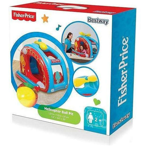 Light Steel Blue Bestway Fisher Price with Balls 93502 - Soft Ball Pit Fun for Toddlers Toyzoona bestway-fisher-price-with-balls-93502-toyzoona-1.jpg Outdoor Play