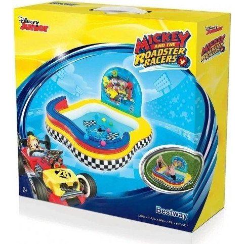 Dark Cyan Bestway Mickey Roadster 91015 - Disney Ride-On Toy for Active Kids Toyzoona bestway-mickey-roadster-91015-toyzoona-1.jpg Outdoor Play