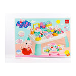 Light Gray Block Pig Kitchen & DIY Table Set for Toddlers Toyzoona block-pig-diy-table-with-kitchen-toyzoona.jpg Building and Construction