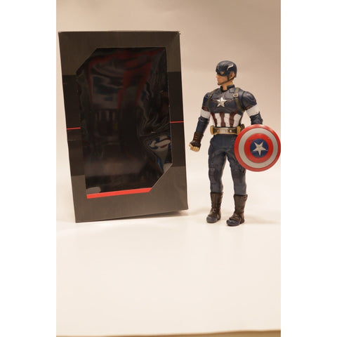 Dark Slate Gray Captain America Enamel 3320 - First Avenger Collector Figure Toyzoona captain-america-enamel-3320-toyzoona-1.jpg Action Toys