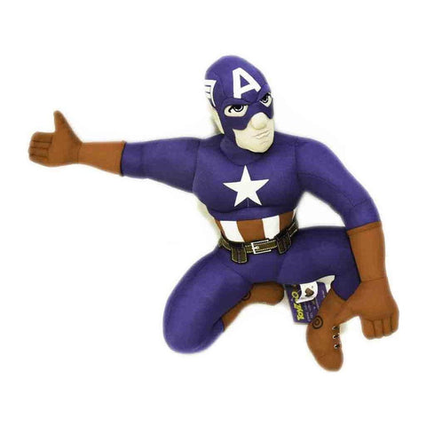 Dark Slate Gray Captain America Setting Soft Toy - Shield Up Adventure Toyzoona captain-america-setting-soft-toy-toyzoona-1.jpg Plush