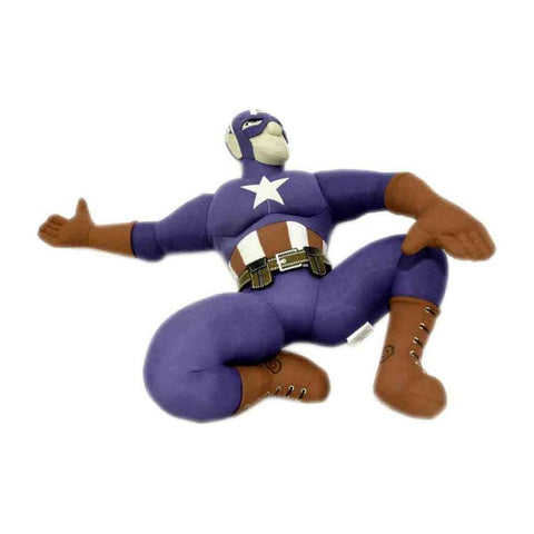 Dark Slate Gray Captain America Setting Soft Toy - Shield Up Adventure Toyzoona captain-america-setting-soft-toy-toyzoona-1.jpg Plush