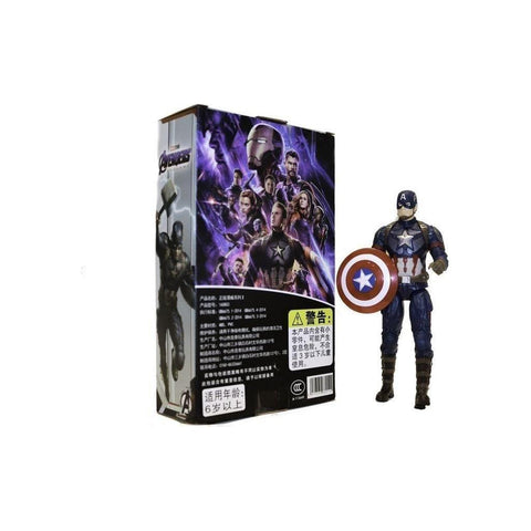 Light Gray Captian America Super Hero - Premium Avenger Action Figure Toyzoona captian-america-super-hero-toyzoona-1.jpg Action Toys