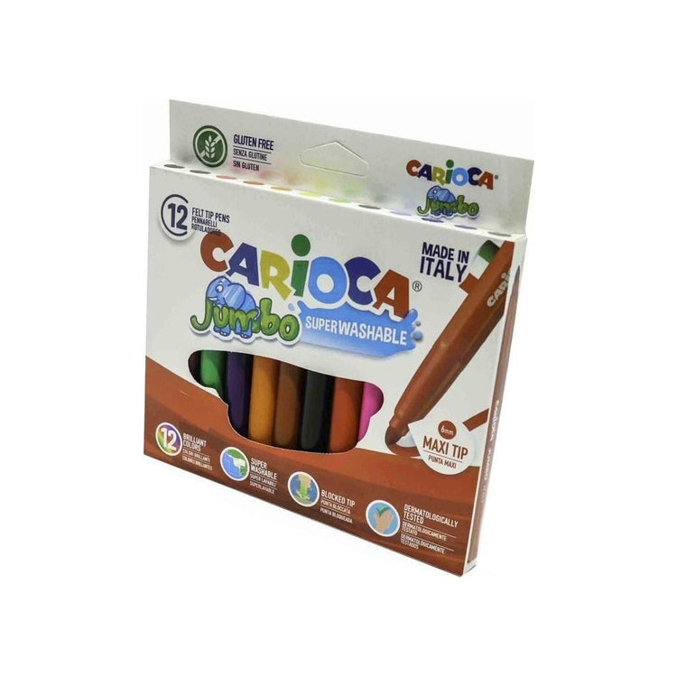 Gray Carioca Jumbo Penciles 12 Jumbo Pencil Toyzoona carioca-jumbo-penciles-12-jumbo-pencil-toyzoona-2.jpg Stationary, Arts and Crafts