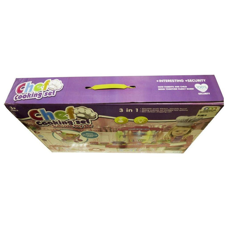 Slate Gray Chef Cooking Set With Cart And Case for Pretend Kitchen Fun Toyzoona chef-cooking-set-with-cart-and-case-toyzoona-4.jpg Dolls and Playsets