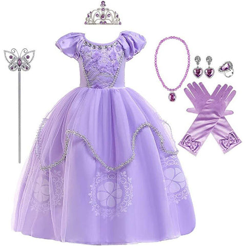 Light Steel Blue Cinderella Dress for Magical Dress Up Toyzoona cinderella-dress-toyzoona-1.jpg Costume, Dress Up and Apparel