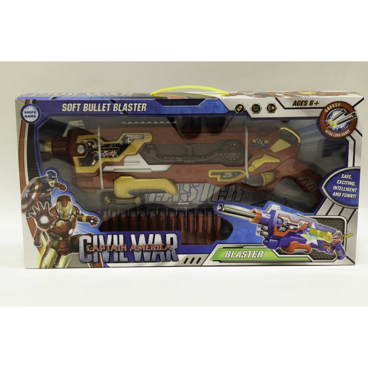 Light Gray Civil War Super Hero Blaster Gun - Action Play (Model No.) Toyzoona civil-war-super-hero-blaster-gun-toyzoona.jpg Battling Toys